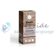  KHADI HAJFESTÉK NÖVÉNYI POR-SÖTÉTBARNA 100G hajfesték, színező