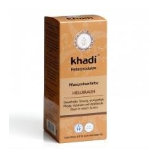 Khadi Növényi hajfesték por - Világosbarna 100 g hajfesték, színező