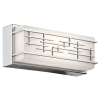 Kichler modern fali lámpa zolon króm elskl-zolon-s-bath