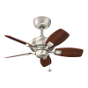 Kichler modern mennyezeti ventilátor canfield nikkel dió cseresznye elsklfcanfield30bn
