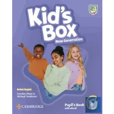  KID'S BOX NEW GENERATION (6, STUDENT'S BOOK+EBOOK ) gyermek- és ifjúsági könyv