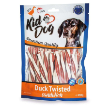 KID DOG Jutalomfalat Szendvics Kacsa 52% és Tőkehal 34% 250 g, A04607 jutalomfalat kutyáknak