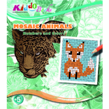 Kiddo Állatos mozaik szám szerinti színező füzet Kiddo kreatív és készségfejlesztő