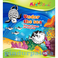 Kiddo Tenger alatti világ - Vitrage színező - Ablakdísz készítő Kiddo Books füzet