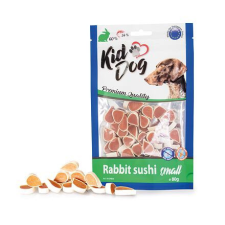 KIDDOG | Kutyáknak | Jutalomfalat | Sushi | Nyúl, Tőkehal - 80 g jutalomfalat kutyáknak