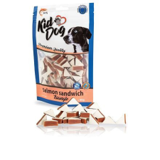 KIDDOG | Sandwich triangles | Kutyáknak | Jutalomfalat | Lazac - 80 g jutalomfalat kutyáknak