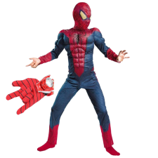 KidMania OLMA Spiderman jelmez, M, 5 - 7 év, (SET5(O34+L186)) jelmez