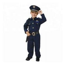 KidMania® rendőr jelmez kiegészítőkkel 3-5 éves gyerekeknek 90-110 cm jelmez
