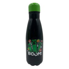 KIDS LICENSING Minecraft rozsdamentes acél Gyerek Kulacs 500ml - Fekete (MC00017) kulacs, kulacstartó