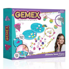 KIDSGRO Gemex: Gélből drágakő édesség ékszerkészítő szett szépségszalon