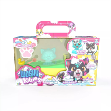 Kidz World Washy Friends Pancsoló cicusok fürdőkáddal játékszett - Cirmi (2) játékfigura