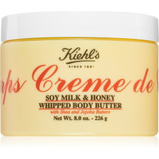 Kiehl's Creme de Corps Soy Milk & Honey Whipped Body Butter testvaj bambusszal 226 g testápoló
