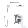 Kielle Nefia falsík alatti zuhanyrendszer fejzuhannyal, belső egységgel, króm 20627SP10