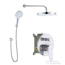 Kielle Nefia falsík alatti zuhanyrendszer fejzuhannyal, belső egységgel, króm 20627SP10 csaptelep