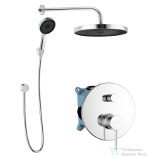 Kielle OUDEE falsík alatti zuhanyrendszer fejzuhannyal, belső egységgel, króm 20602SP20 csaptelep