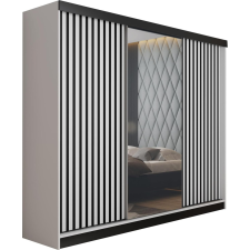 Kier Malani 200 Tolóajtós Szekrény 200cm, Fehér bútor