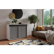 Kier Malani Duplo 140 Tolóajtós Komód 140cm, Fehér bútor