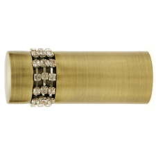 Kiev végzáró 19 mm Ø rúdkarnishoz (6,5 cm) 2 db/cs (Óarany) karnis, függönyrúd