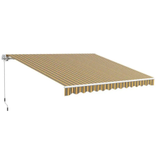  Kihúzható csuklókaros napellenző kézi tekerővel 350x250cm kerti bútor