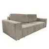  Kihúzható heverő, szürkésbézs Taupe, HARPERA BIG SOFA