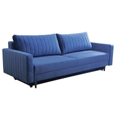  Kihúzható kanapé, kék, PALEM bútor