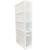  Kihúzható szekrény, nagy, fehér