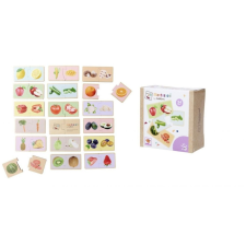 KIK Eichhorn Montessori ovoce a zelenina (4003046011920) oktatójáték