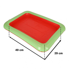 KIK KX4768 kinetikus homok 1kg, 27db-os kiegészítőkkel, Többszínű homokozójáték