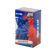 KIK Nerf Arrows 200 - Nerf kompatiblis habszivacs lőszer 200db-os, Kék katonásdi