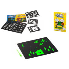 KIK OEM Magic Light rajztábla + UV toll kreatív készlet kreatív és készségfejlesztő