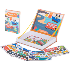 KIK OEM Mágneses puzzle gyerekeknek, Szafari állatokkal, 47 db, Többszínű puzzle, kirakós