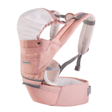 Kikkaboo kenguru csípőüléses 5 hónapos kortól Chloe pink kenguru