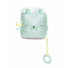 Kikkaboo Kikkaboo készségfejlesztő játékkocka plüss Bear With Me menta egyéb bébijáték