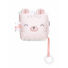 Kikkaboo Kikkaboo készségfejlesztő játékkocka plüss Bear With Me pink egyéb bébijáték