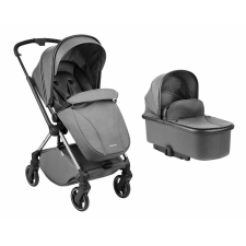 Kikkaboo Lanah, 2in1 babakocsi, átfordítható tolókarral - szürke babakocsi