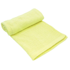 Kikkaboo takaró kötött aprómintás 70x100cm sárga babaágynemű, babapléd