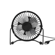 KIKKERLAND US143-BK-EU USB-s fekete asztali ventilátor ventilátor