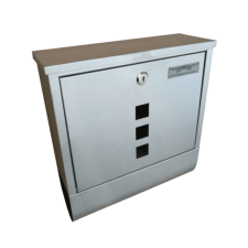 KILINCS ÉS VASALAT POSTALÁDA 335X305X95MM KÜLTÉRI ÁLLÓ START INOX postaláda