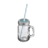 Kilner® szívószálas bögre, kék