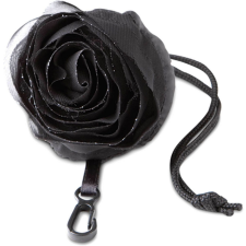 KIMOOD bevásárlótáska rózsa alakú tokban KI0202, Black kézitáska és bőrönd