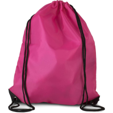 KIMOOD KI0104 tornazsák-hátizsák összehúzó zsinórral Kimood, Magenta-U tornazsák