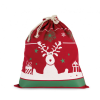 KIMOOD KI0735 DRAWSTRING BAG WITH CHRISTMAS PATTERNS U
