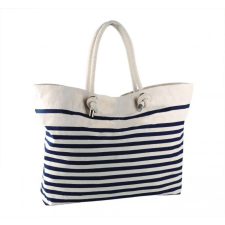 KIMOOD Női táska Kimood KI0242 Beach Bag -Egy méret, Natural/Navy kézitáska és bőrönd