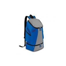KIMOOD Uniszex hátizsák Kimood KI0102 Sports Backpack -Egy méret, Royal Blue/Light Grey