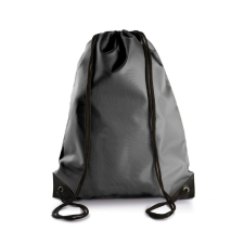 KIMOOD Uniszex hátizsák Kimood KI0104 Drawstring Backpack -Egy méret, Dark Grey hátizsák