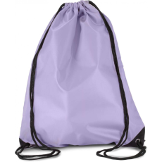 KIMOOD Uniszex hátizsák Kimood KI0104 Drawstring Backpack -Egy méret, Light Violet