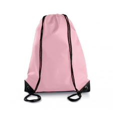 KIMOOD Uniszex hátizsák Kimood KI0104 Drawstring Backpack -Egy méret, Pink hátizsák