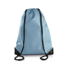 KIMOOD Uniszex hátizsák Kimood KI0104 Drawstring Backpack -Egy méret, Sky Blue hátizsák