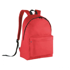 KIMOOD Uniszex hátizsák Kimood KI0130 Classic Backpack -Egy méret, Red/Black