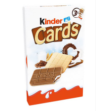 Kinder Csokoládé kinder cards 3 darabos 76,8g csokoládé és édesség